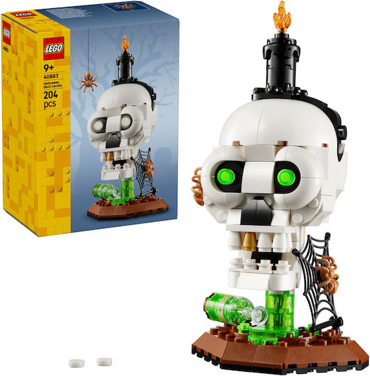 LEGO Конструктори Halloween Skull Candle за 9+ Години 204бр