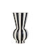 Butlers Dekorative Keramikvase Lydia Weiß Y29cm