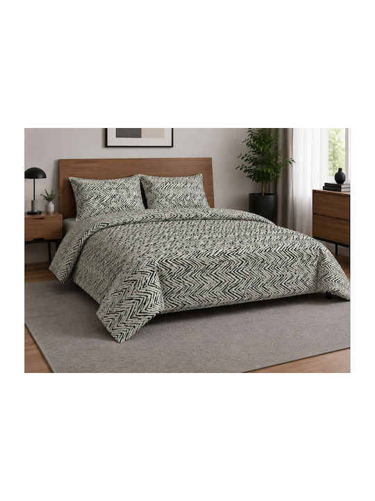 Set Duvet Cover Cotton 170x250cm Single with Pi...