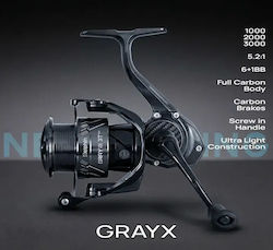 Delphin Angelrollen GrayX 2000 Delphin Angelrollen GrayX 2000