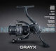 Delphin GrayX 2000 Μηχανισμός Ψαρέματος για Feeder / Light Spinning