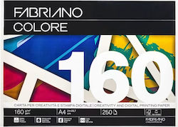 Fabriano Χαρτί A4 200gr/m² 100 φύλλα Μαύρο 78321297 Fabriano Χαρτί A4 200gr/m² 100 φύλλα Μαύρο 78321297