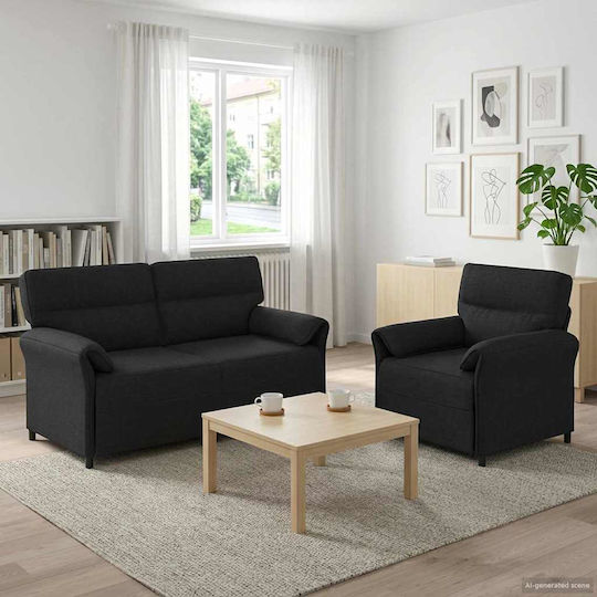 vidaXL Wohnzimmermöbel-Set 2-Sitzer & Sessel
