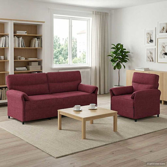 vidaXL Wohnzimmermöbel-Sets 2-Sitzer & Sessel
