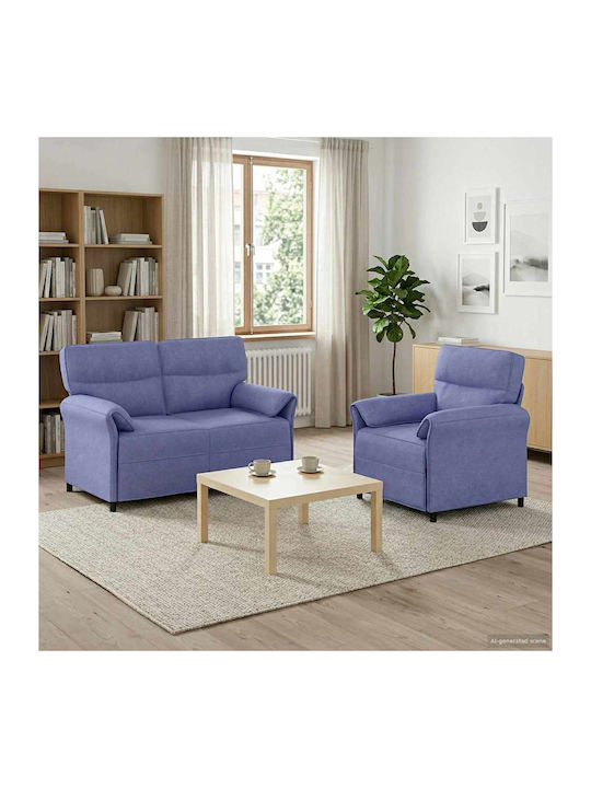 Living Room Furniture Set 2-Seater & Armchair