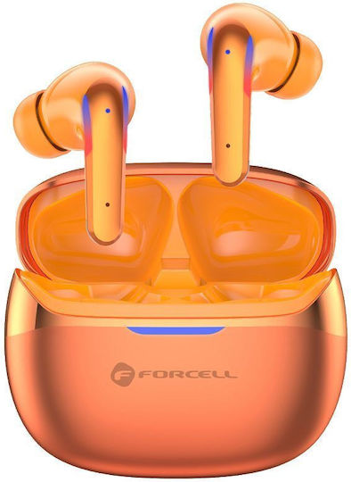 Forcell F-Audio Pulse Pro In-Ear Bluetooth Kopfhörer mit Ladekoffer Gold