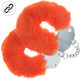 Shots Heavy Duty Handcuffs In Orange Colour