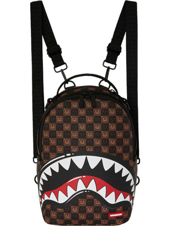 Sprayground School Backpack Junior High - High School Sharks In Paris Grin Grind Mini 24 x 13 x 37cm