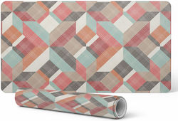 Durable Geometric Retro Design Play Mat 100x50 Cm