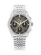 Tommy Hilfiger Empire Men's Battery Watch with Silver Metal Bracelet