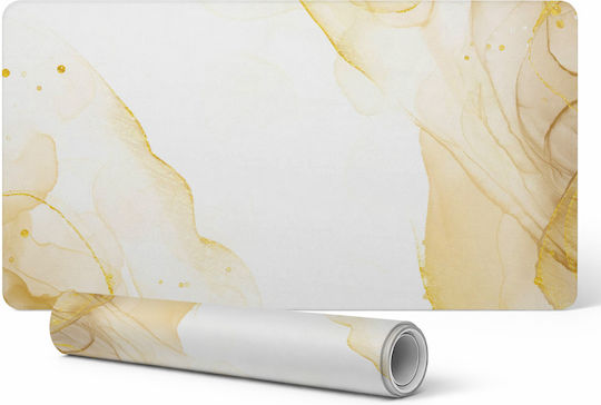 Moderner Vinyl-Schreibtischunterlagen Tastatur Ethereal Fluid Waves 100x50 cm