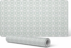 Gaming Mat Geometric Floral Print Desk Pad 90x4...