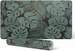 Modern Office Rug Work Distance Tropical Leaves...