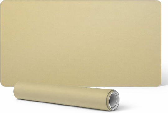 Elegant Decorative Desk Block Pastel Yellow 120x60 Cm