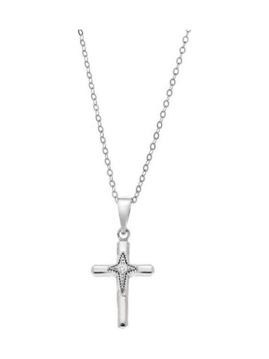Senza Women's Cross from Silver