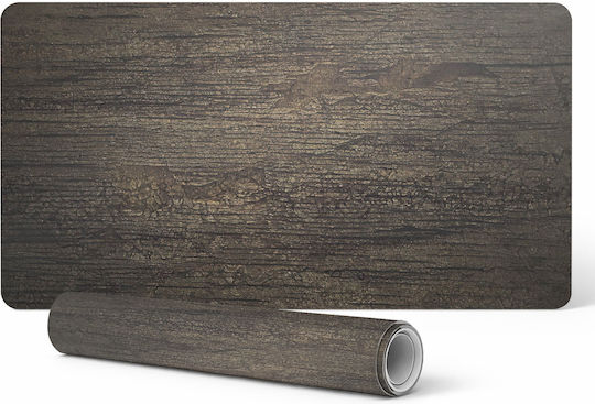 Elegantes Dekoratives Schreibtischunterlagen Block Mit Hölzernem Textur 100x50 cm