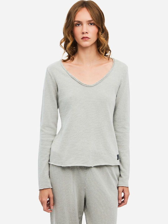 Dirty Laundry Women's Cotton Blouse Greige