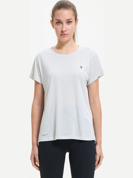 Magnetic North Γυναικείο Αθλητικό T-shirt Γκρι