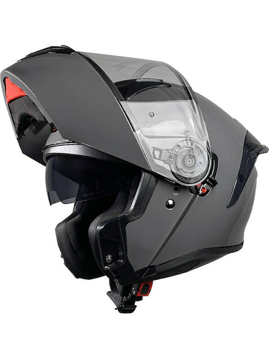 Pilot Zero SV Titanium Mat Motorcycle Helmet Fl...