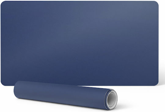 Covoraș Antiderapant Protector Pentru Birou Grafic Albastru Naval 100x50 Cm