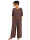 Damen Leinenhose Braune