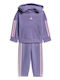 Kids Tracksuits Fl Hd Jog Purple Set
