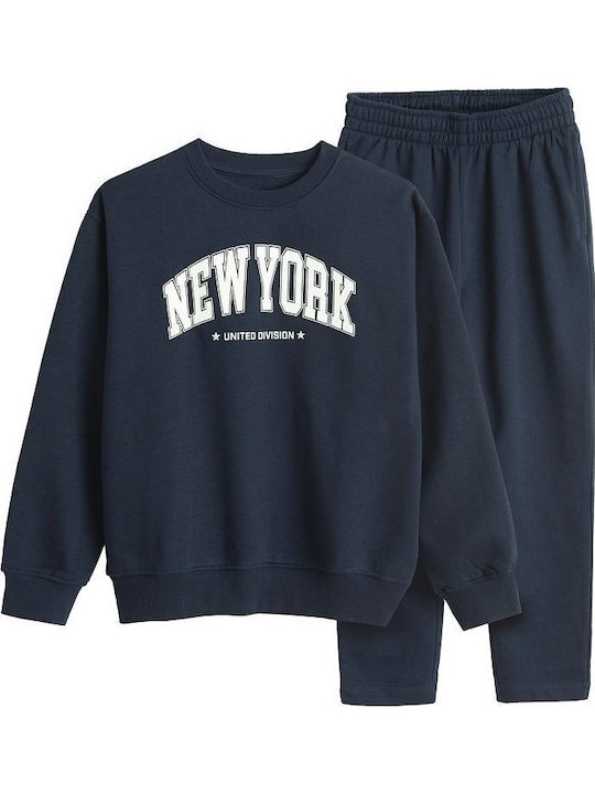 Kinder Sweatpants Set Blau