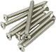 Epica Star Selbstschneidende Blechschraube Metallisch mit Durchmesser M5 und Länge 50mm 6 Stück