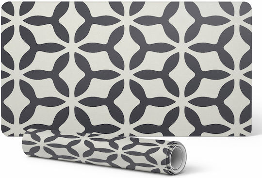 Modern Geometric Factory Table Rug Flowers Desk 120x60 Cm