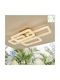 Keskor Plafonieră de Tavan 80cm Aurie cu LED Integrat