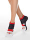 Conte Elegant Women's Christmas Black Socks