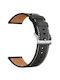 Кожена каишка Xiaomi Watch S5 46mm Xiaomi Watch 5 47mm Черна