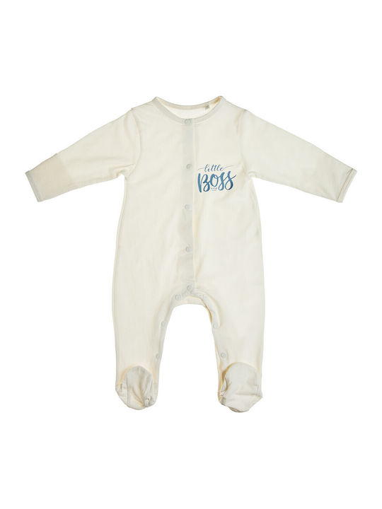 Tender Comforts Ecru Baby-Strampler