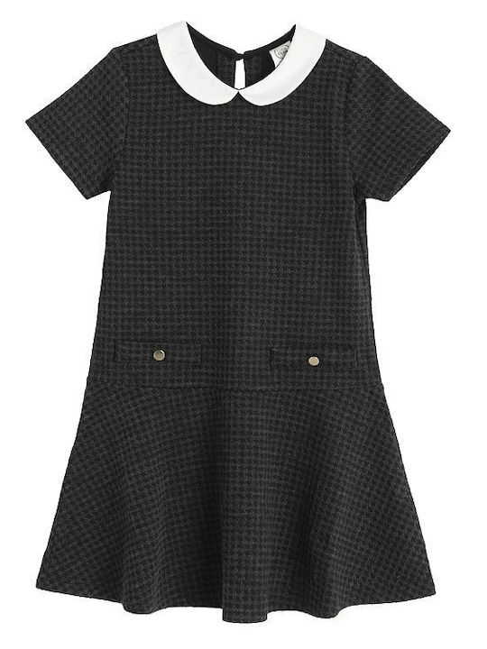 Kinderkleid Kurzärmelig Schwarz