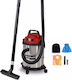Einhell TC-VC 1540S Прахосмукачка за мокро / сухо почистване 900W с инокс контейнер 15 л сребриста