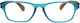 Frog Optical Reading Glasses +1.25 in Light Blue Color