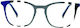 Frog Optical Reading Glasses +2.75 in Blue Color