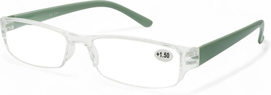 Optosquad Reading Glasses +1.75 In Green Colour 140-4