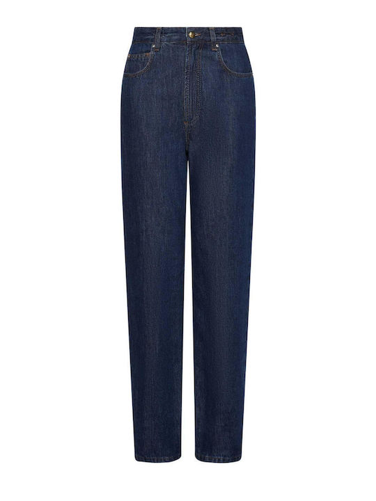 High Rise Women's Jeans Pants in Mom Fit