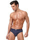 Men's Blue Striped Slip
