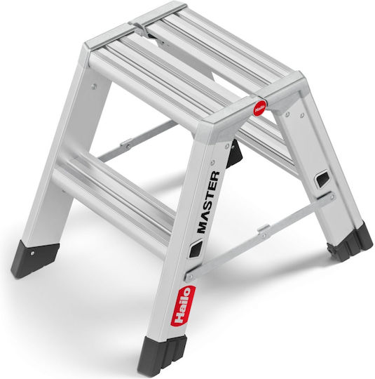 Hailo Scară din aluminiu cu 2x2 trepte