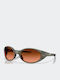Oakley Oakley Eye Jacket Redux Damen Sonnenbrillen mit grünen Rahmen