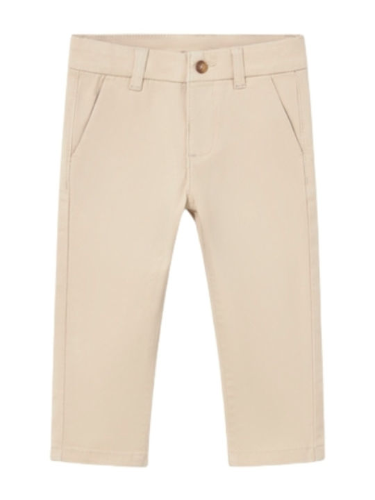 Mayoral Kids Chino Trousers Beige
