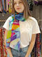 Women's Silk Shawl Multicolour