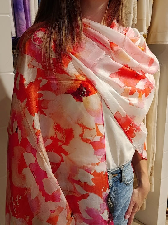 Women's Silk Shawl Green