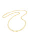 Herren Gold Kette Nacken 14K Länge 54cm