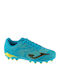 Evolution Jr AG Kids Soccer Cleats with Molded Studs Blue