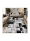 Non-Slip Rectangular Grey Rug 120x180cm