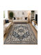 Non-Slip Rectangular Grey Rug 120x180cm