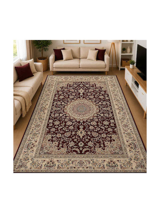 Non-Slip Rectangular Grey Rug 120x180cm